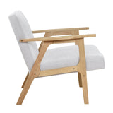 Omara Gray Accent Chair by Homelegance at Eve Furniture