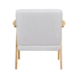 Omara Gray Accent Chair by Homelegance at Eve Furniture