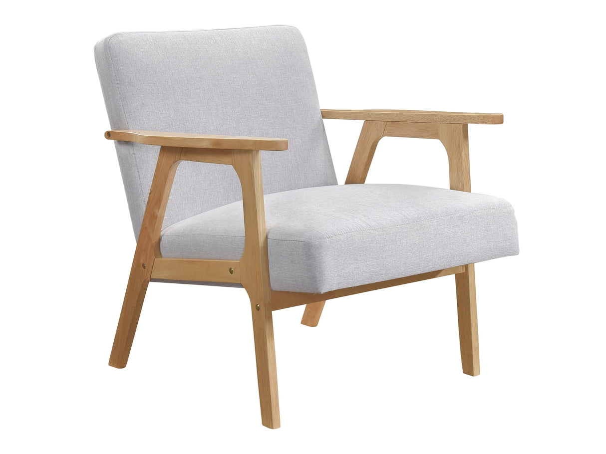 Omara Gray Accent Chair by Homelegance at Eve Furniture