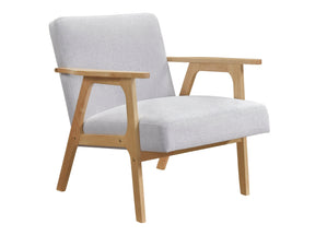 Omara Gray Accent Chair by Homelegance at Eve Furniture