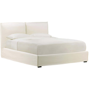 Omari Bed, Off-White by Dovetail at Eve Furniture