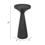 Omni Black Side Table by Zuomod at Eve Furniture