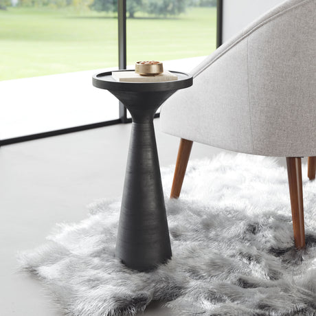 Omni Black Side Table by Zuomod at Eve Furniture