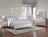 Omni Champagne/Gray Bedroom Set by Steve Silver at Eve Furniture