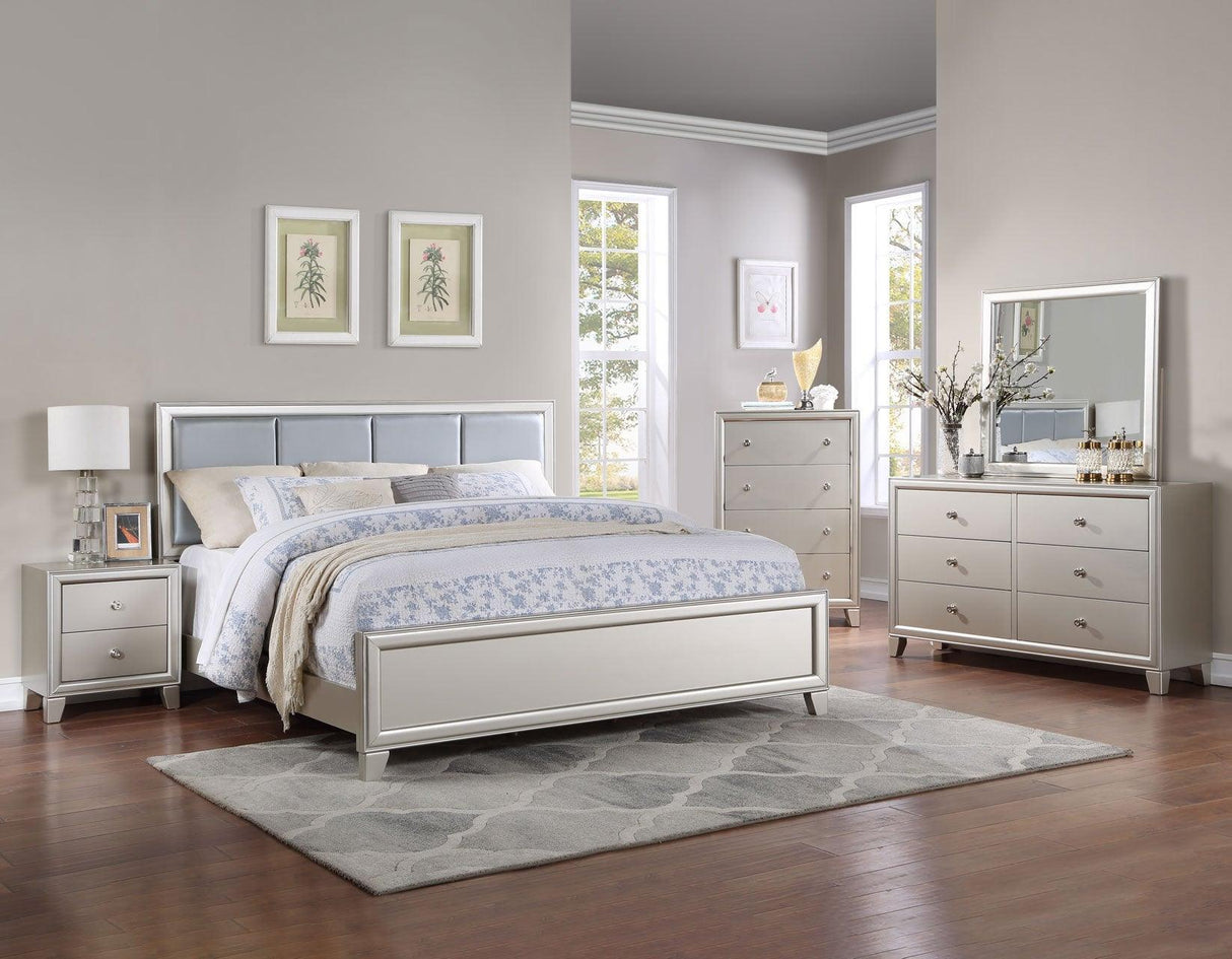 Omni 4-Piece Queen Bedroom Set by Steve Silver at Eve Furniture