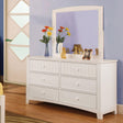 Omnus White Dresser by Furniture of America at Eve Furniture
