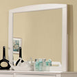 Omnus White Mirror by Furniture of America at Eve Furniture