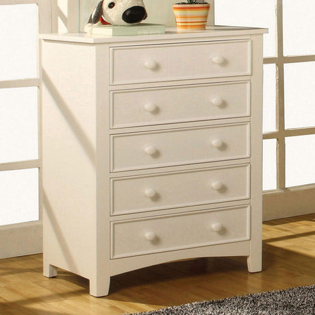 Omnus White Chest by Furniture of America at Eve Furniture
