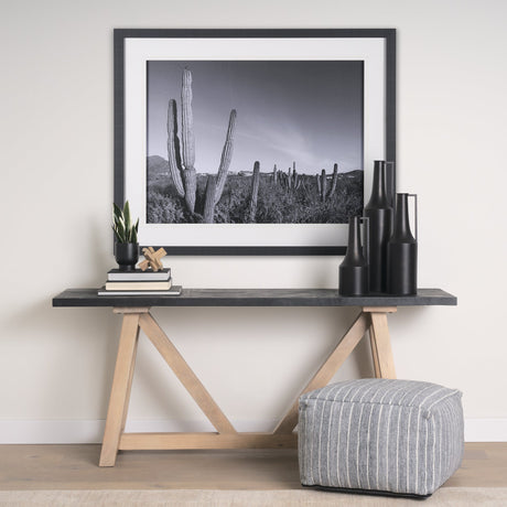 On The Ranch Cactus I by Norm Stelfox Hand Embelished Textured Framed Photo Art Print Matted under G by Mercana at Eve Furniture
