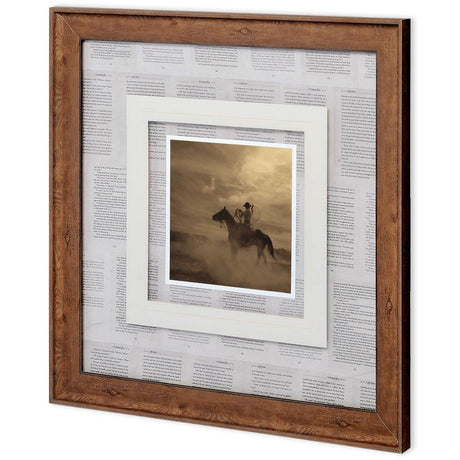 On The Range II - Building a Loop by Adam Jahiel a Framed Photo Art Print Matted under Glass by Mercana at Eve Furniture