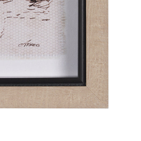 On the Shore I by Mercana Studio a Hand Embellished Textured Framed Art Print by Mercana at Eve Furniture