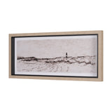 On the Shore II by Mercana Studio a Hand Embellished Textured Framed Art Print by Mercana at Eve Furniture