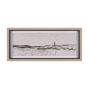 On the Shore II by Mercana Studio a Hand Embellished Textured Framed Art Print by Mercana at Eve Furniture