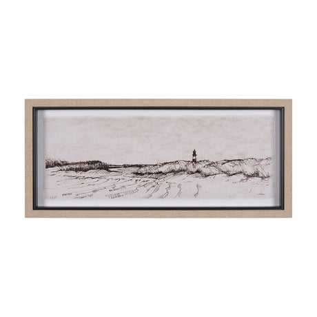 On the Shore II by Mercana Studio a Hand Embellished Textured Framed Art Print by Mercana at Eve Furniture