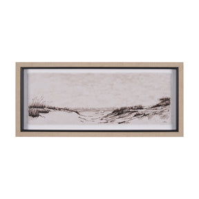 On the Shore III by Mercana Studio a Hand Embellished Textured Framed Art Print by Mercana at Eve Furniture