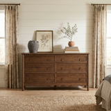 Onda 6-Drawer Oak Dresser by Co.House Designs at Eve Furniture
