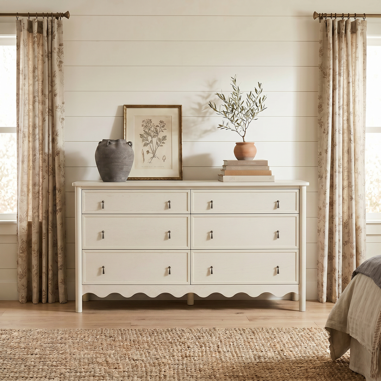 Onda 6-Drawer Oak Dresser by Co.House Designs at Eve Furniture