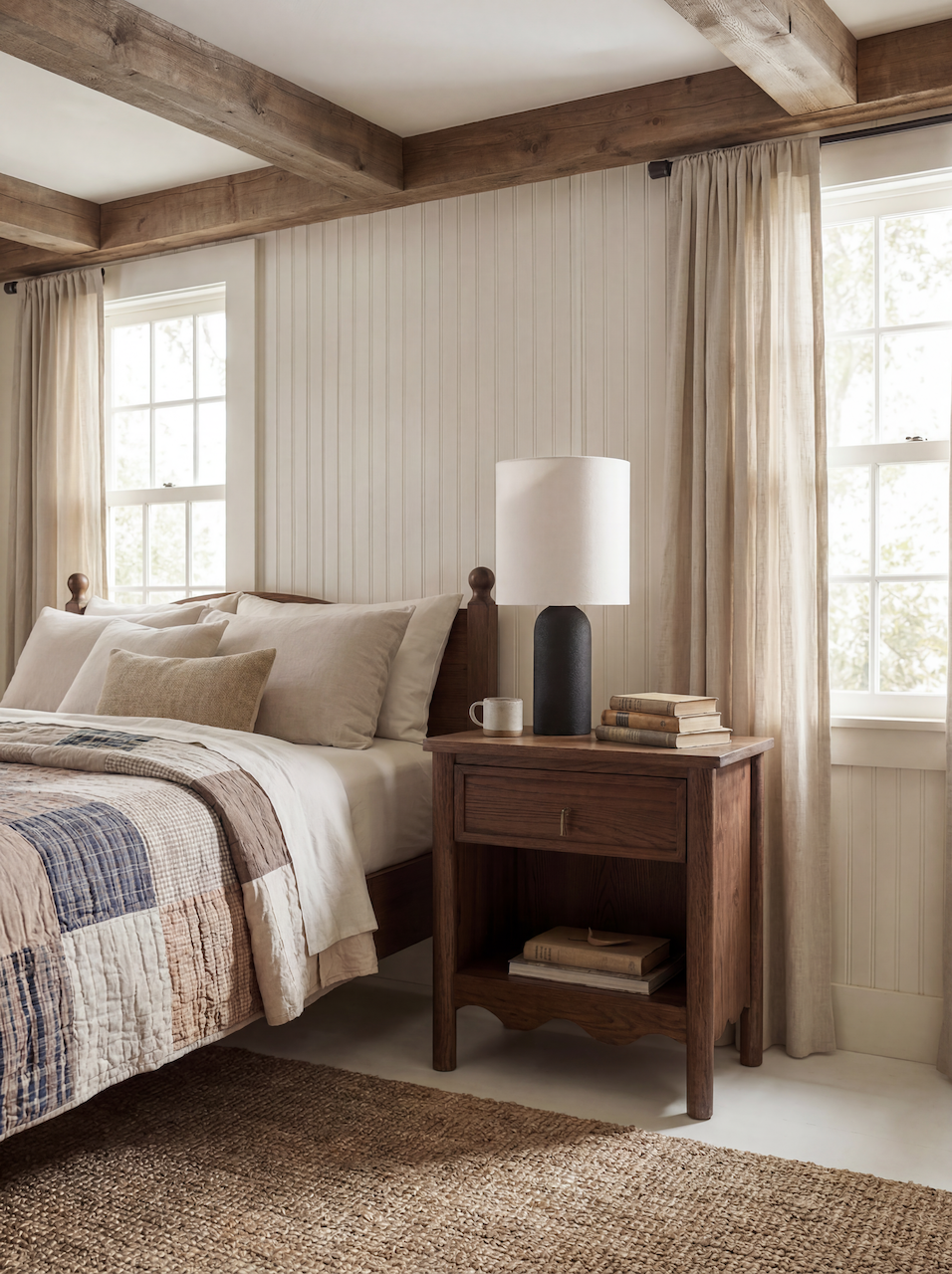 Onda Oak Nightstand by Co.House Designs at Eve Furniture