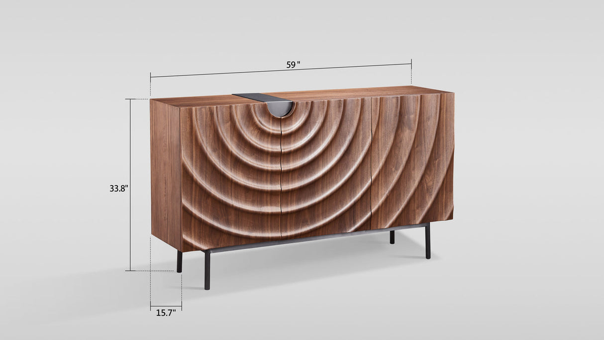 Onda Walnut Sideboard by New Era Innovations at Eve Furniture
