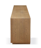 One Coastal Modern 74 inch TV Console in Bisque by Modus Furniture at Eve Furniture
