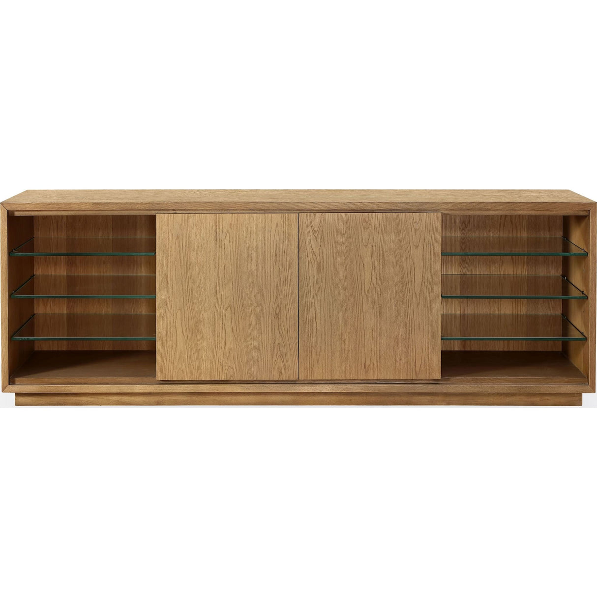 One Coastal Modern 74 inch TV Console in Bisque by Modus Furniture at Eve Furniture