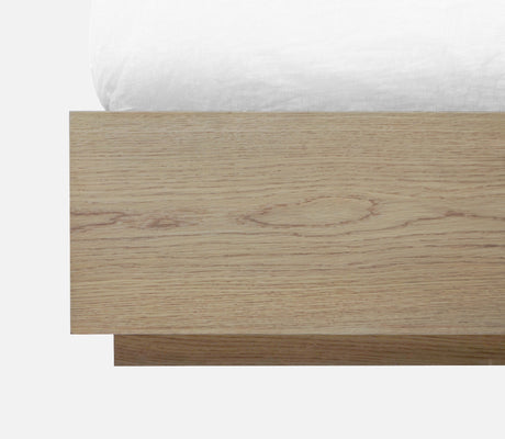 One Coastal Modern California King Platform Bed in Bisque by Modus Furniture at Eve Furniture