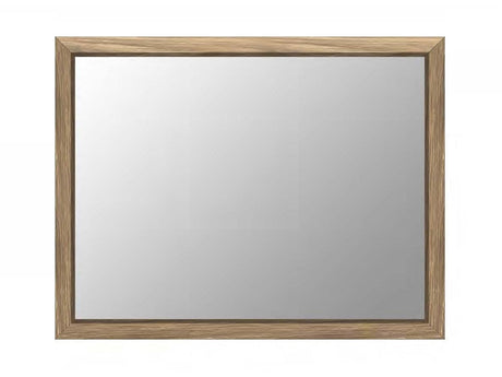 One Coastal Modern Dresser Mirror in Bisque by Modus Furniture at Eve Furniture