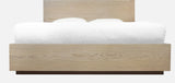 One Coastal Modern Eastern King Platform Bed in Bisque by Modus Furniture at Eve Furniture