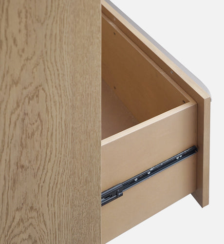 One Coastal Modern Six Drawer Dresser in Bisque by Modus Furniture at Eve Furniture