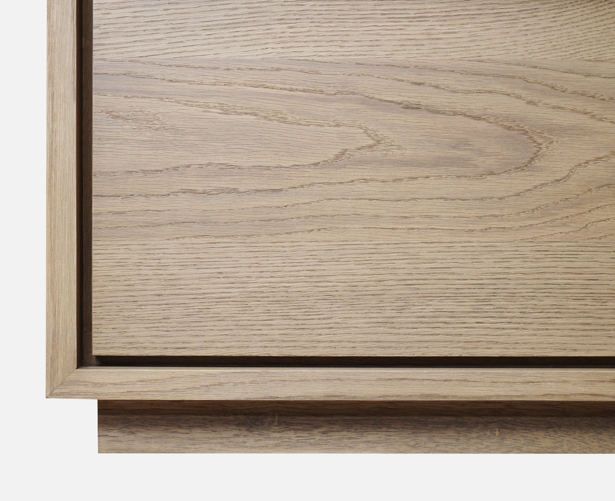 One Coastal Modern Six Drawer Dresser in Bisque by Modus Furniture at Eve Furniture