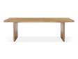One Modern Coastal Live Edge Dining Table in White Oak by Modus Furniture at Eve Furniture