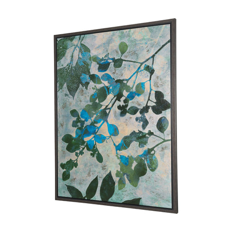 One of a Kind by Liz St. Andre Hand-Embellished Textured Framed Canvas Artwork by Mercana at Eve Furniture