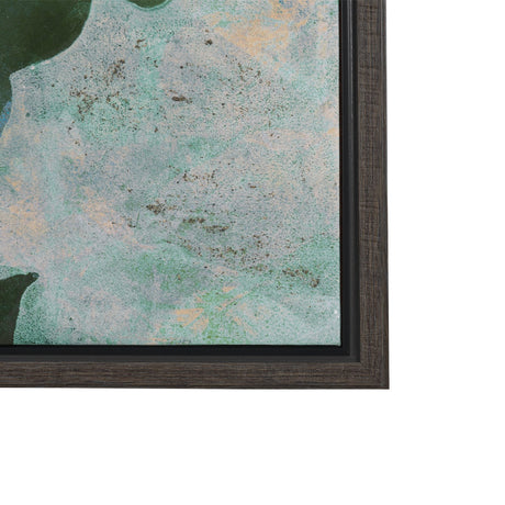 One of a Kind by Liz St. Andre Hand-Embellished Textured Framed Canvas Artwork by Mercana at Eve Furniture