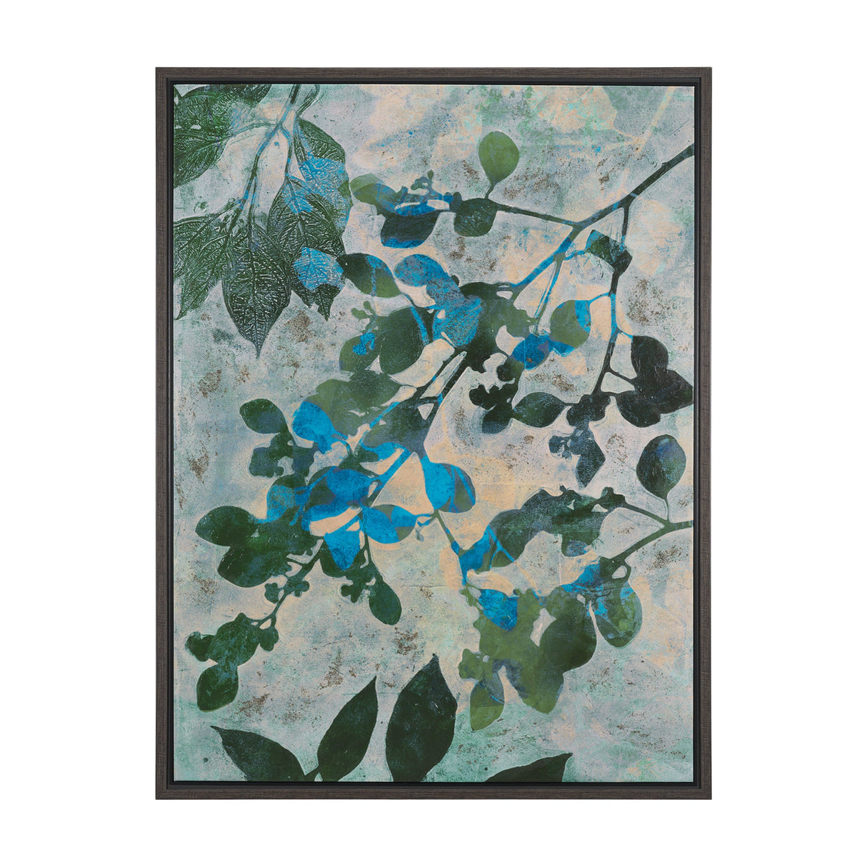 One of a Kind by Liz St. Andre Hand-Embellished Textured Framed Canvas Artwork by Mercana at Eve Furniture