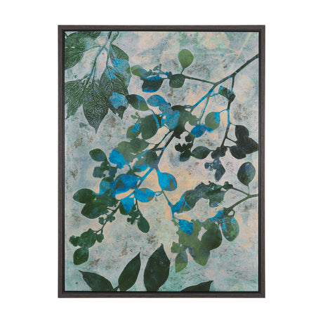 One of a Kind by Liz St. Andre Hand-Embellished Textured Framed Canvas Artwork by Mercana at Eve Furniture