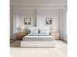 One Pearl Queen Upholstered Footboard Storage Bed by Modus Furniture at Eve Furniture