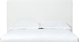One Pearl Upholstered Modern King Headboard by Modus Furniture at Eve Furniture