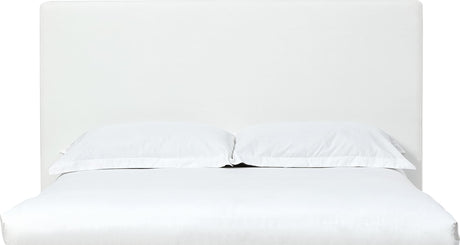 One Pearl Upholstered Modern Queen Headboard by Modus Furniture at Eve Furniture