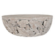 One Teak Slice Solid Wood Coffee Table in Bleached Teak by Modus Furniture at Eve Furniture