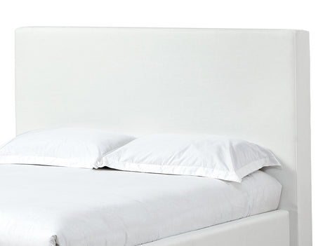 One Upholstered Modern Headboard in Pearl by Modus Furniture at Eve Furniture