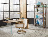 One White/Bisque Wood Frame Home Office Chair by Modus Furniture at Eve Furniture