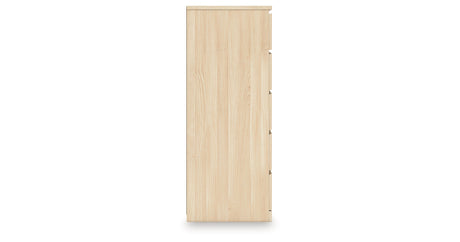 Onita Natural Chest of Drawers by Ashley at Eve Furniture