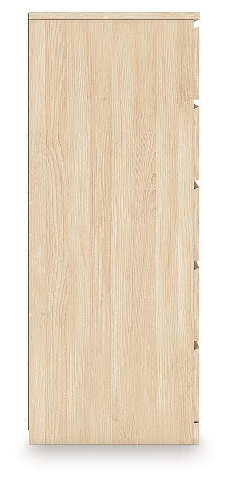 Onita Natural Chest of Drawers by Ashley at Eve Furniture