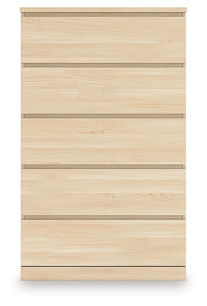 Onita Natural Chest of Drawers by ASHLEY FURNITURE at Eve Furniture