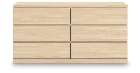 Onita Natural Dresser by Ashley at Eve Furniture