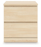 Onita Natural Nightstand by Ashley at Eve Furniture
