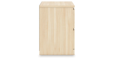 Onita Natural Panel Platform Bedroom Set by Ashley at Eve Furniture