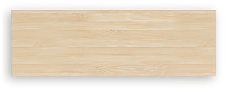 Onita Natural Panel Platform Bedroom Set by Ashley at Eve Furniture