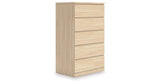 Onita Natural Panel Platform Bedroom Set by Ashley at Eve Furniture