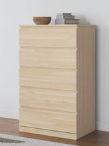 Onita Natural Panel Platform Bedroom Set by Ashley at Eve Furniture